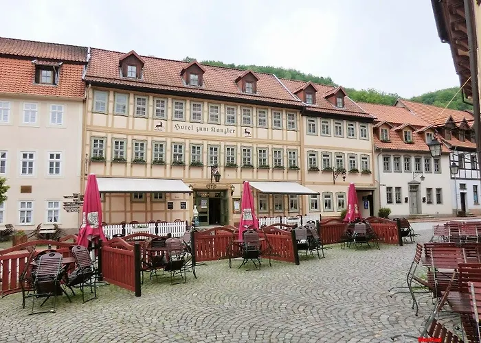 호텔 Zum Kanzler Stolberg i. Harz